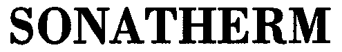 Trademark Logo SONATHERM
