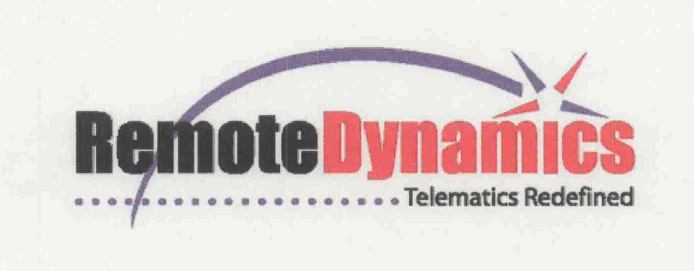 Trademark Logo REMOTEDYNAMICS TELEMATICS REDEFINED