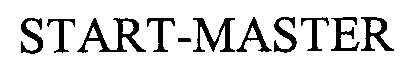Trademark Logo START-MASTER