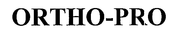 Trademark Logo ORTHOPRO