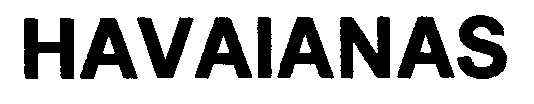 Trademark Logo HAVAIANAS
