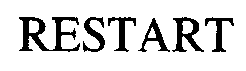 Trademark Logo RESTART