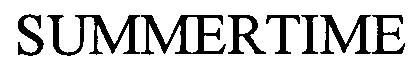 Trademark Logo SUMMERTIME