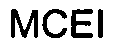 Trademark Logo MCEI