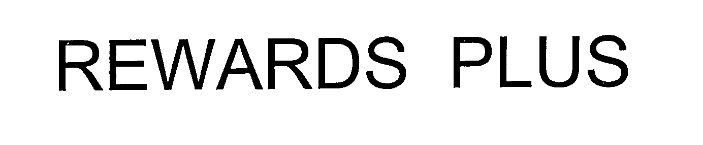Trademark Logo REWARDS PLUS