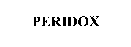 Trademark Logo PERIDOX