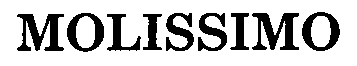 Trademark Logo MOLISSIMO
