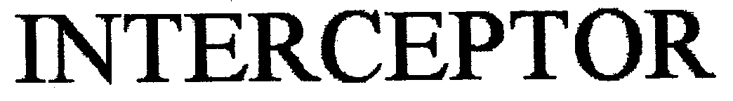 Trademark Logo INTERCEPTOR