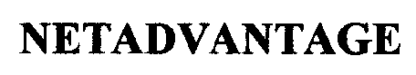Trademark Logo NETADVANTAGE