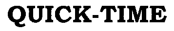 Trademark Logo QUICK-TIME