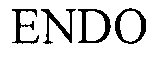 Trademark Logo ENDO