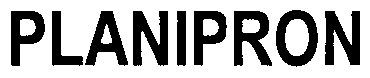 Trademark Logo PLANIPRON