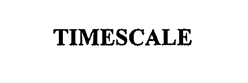 Trademark Logo TIMESCALE