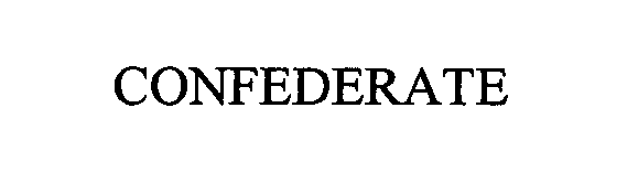 Trademark Logo CONFEDERATE