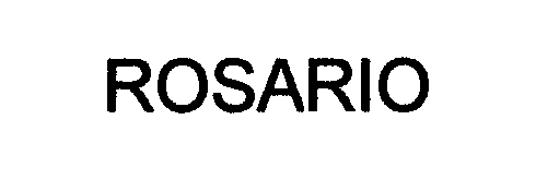 Trademark Logo ROSARIO