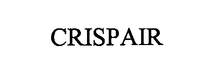 Trademark Logo CRISPAIR