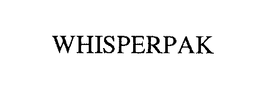 Trademark Logo WHISPERPAK