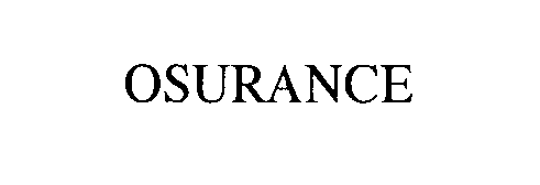 Trademark Logo OSURANCE