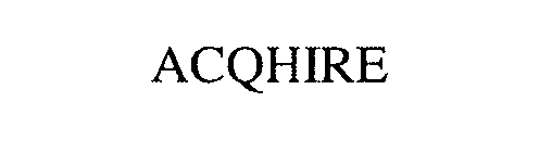 Trademark Logo ACQHIRE