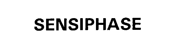 Trademark Logo SENSIPHASE