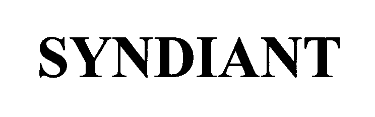 Trademark Logo SYNDIANT