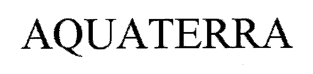 Trademark Logo AQUATERRA