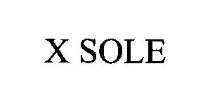  X SOLE