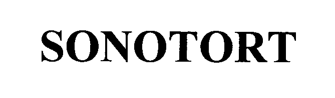 Trademark Logo SONOTORT