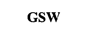 Trademark Logo GSW