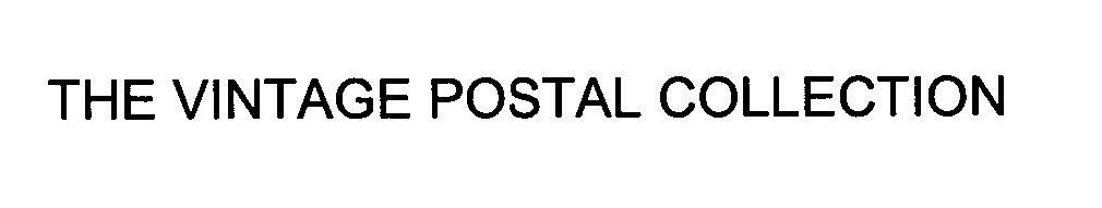  THE VINTAGE POSTAL COLLECTION