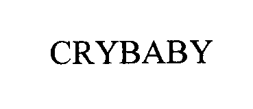 Trademark Logo CRYBABY