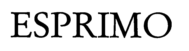 Trademark Logo ESPRIMO