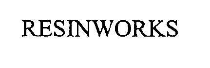 Trademark Logo RESINWORKS