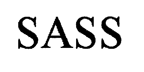 Trademark Logo SASS
