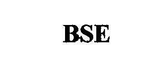 Trademark Logo BSE