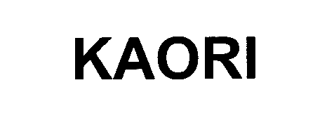 Trademark Logo KAORI
