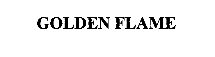 Trademark Logo GOLDEN FLAME