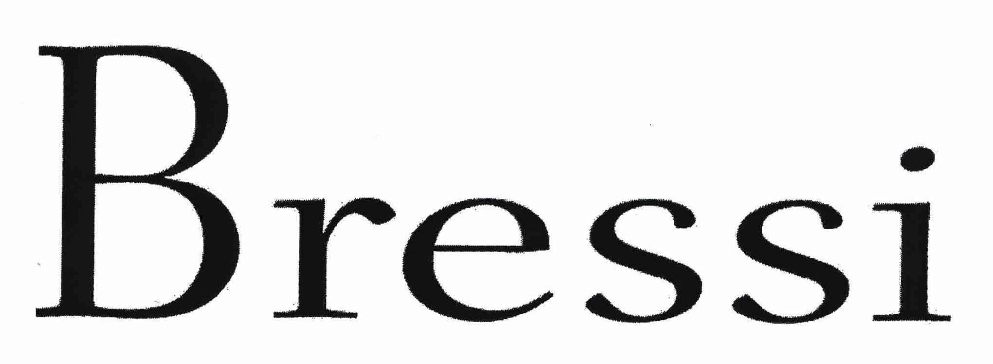 Trademark Logo BRESSI