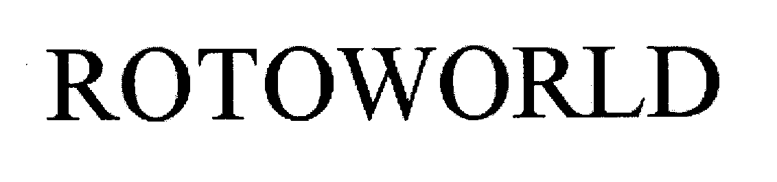 Trademark Logo ROTOWORLD