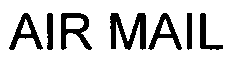 Trademark Logo AIR MAIL