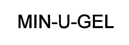 Trademark Logo MIN-U-GEL