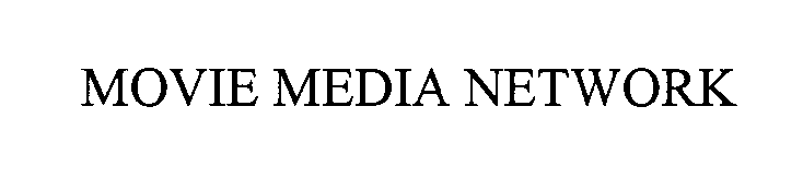 Trademark Logo MOVIE MEDIA NETWORK