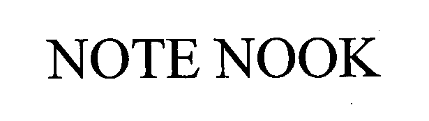 Trademark Logo NOTE NOOK