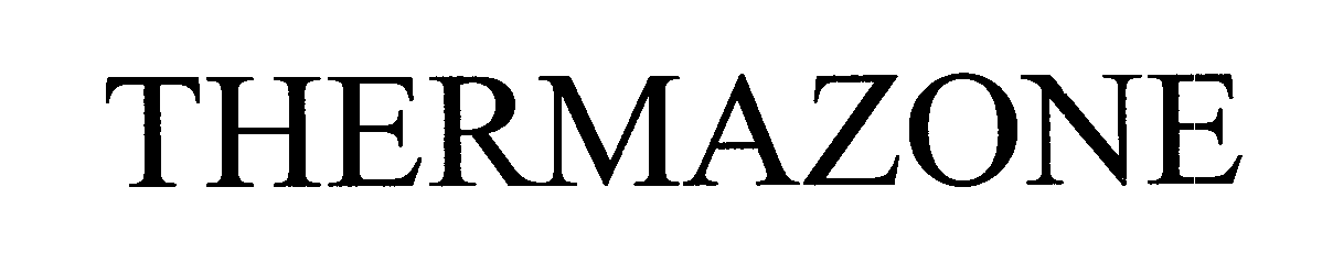 Trademark Logo THERMAZONE