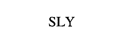Trademark Logo SLY