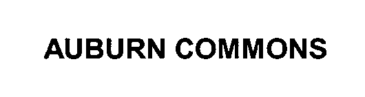 Trademark Logo AUBURN COMMONS