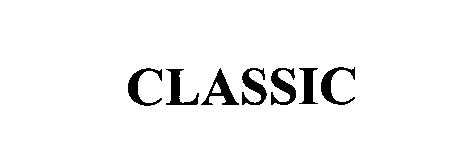 Trademark Logo CLASSIC