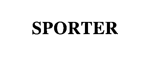 Trademark Logo SPORTER