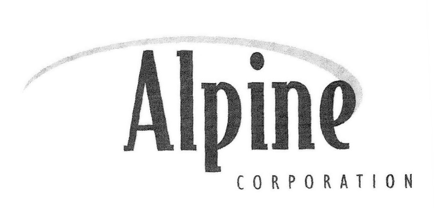  ALPINE CORPORATION