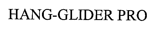 Trademark Logo HANGGLIDER PRO